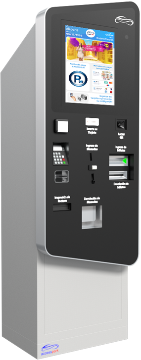 Cajero automático 1030QR de AccessPark